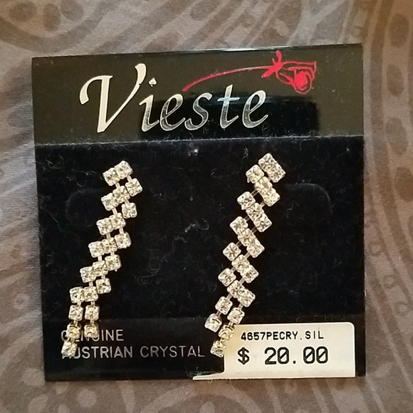 Austrian Crystal Jewelry Necklace Bracelet Earring - Picture 3 of 6